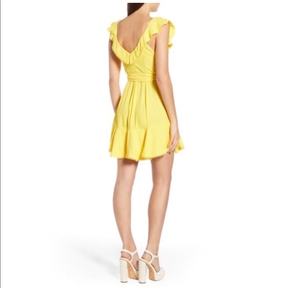 AFRM Ruffle Mini Dress - Picture 2 of 8